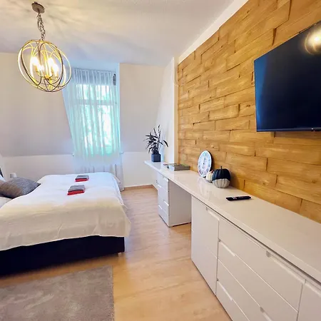 Atelierwohnung Mit Parkblick Daire Erfurt